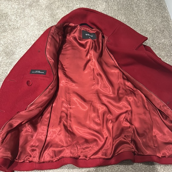 Gorgeous Red Babaton pea coat - Picture 4 of 4